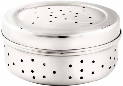 SVShoperzone Steel Fridge Container  - 600 ml
