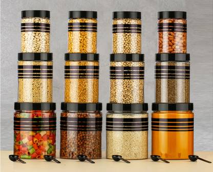 Conses Plastic Grocery Container  - 1200 ml, 650 ml, 350 ml