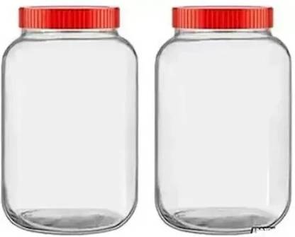 tirth hub Glass Bread Container  - 2000 ml