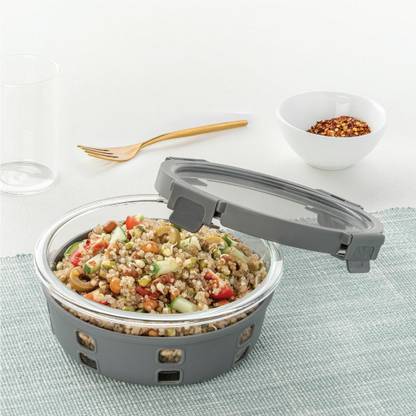 BOROSIL Glass Grocery Container  - 400 ml