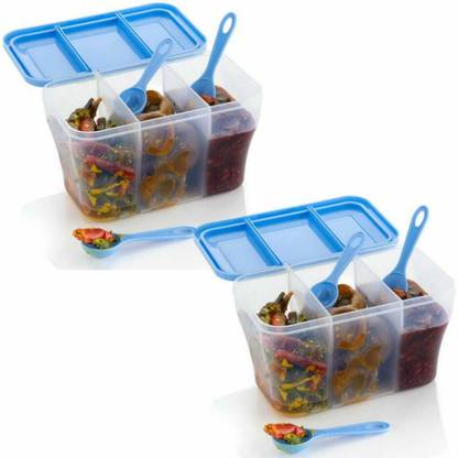 DIHOK Plastic Pickle Jar  - 750 ml