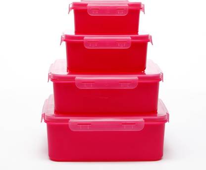Gluman Polypropylene Grocery Container  - 2500 ml, 2000 ml, 1000 ml, 500 ml
