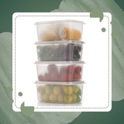 Harmonyinc Plastic Fridge Container  - 1800 ml