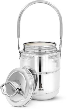 Dhara Stainless Steel Steel Milk Container  - 2100 ml