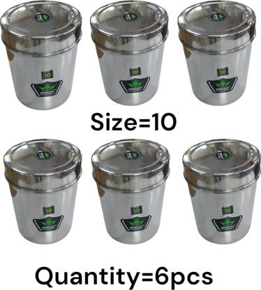 Milimercury Steel Grocery Container  - 800 ml