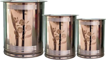 Qality Stainless Steel Grocery Container  - 10 L, 20 L, 30 L