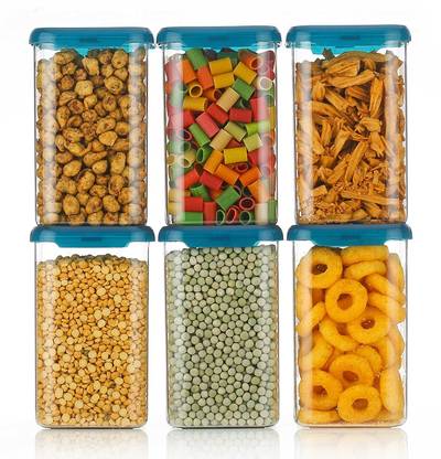 4 SACRED Plastic Grocery Container  - 1200 ml