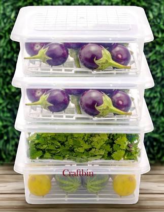 Craftbin Plastic Fridge Container  - 2400 ml