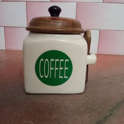 BLOOMBERRY Ceramic Tea Coffee & Sugar Container  - 300 ml