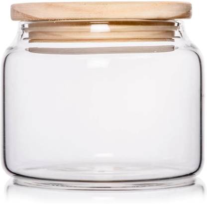chaichun Glass Tea Coffee & Sugar Container  - 300 ml
