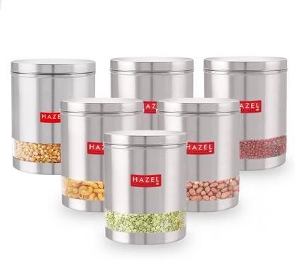 HAZEL Steel Grocery Container  - 1350 ml