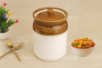 MSFabiha Ceramic Pickle Jar  - 4 kg
