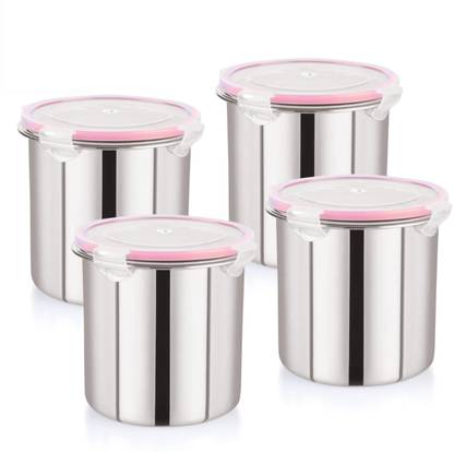 Osiya Stainless Steel, Plastic Utility Container  - 5400 ml