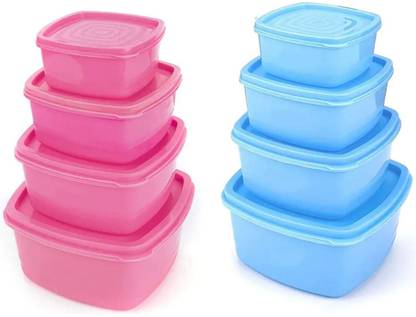 NIJEN Plastic Grocery Container  - 250 ml, 500 ml, 750 ml, 1250 ml