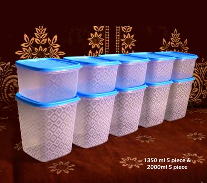 Loknath Plastic Utility Container  - 2000 ml, 1350 ml