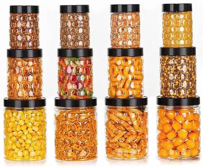 Stysol Plastic Grocery Container  - 1200 ml, 650 ml, 350 ml