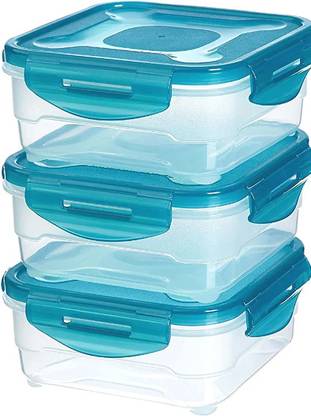 Karan Lanch Tiffin box Plastic Bread Container  - 190 ml