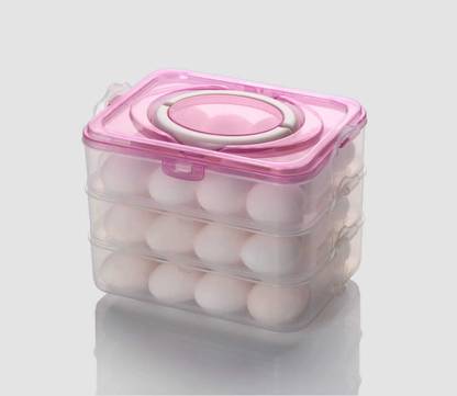 Shri Hari Plastic Egg Container  - 3 dozen