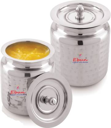 Ebun Stainless Steel Utility Container  - 250 ml, 1000 ml