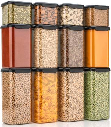 4 SACRED Plastic Grocery Container  - 500 ml, 1100 ml, 1500 ml