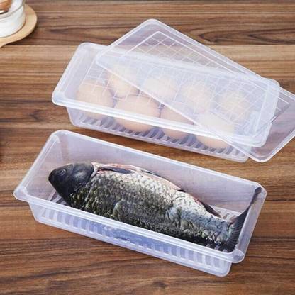 HELOVIA Plastic Fridge Container  - 1500 ml