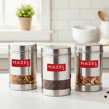 HAZEL Steel Grocery Container  - 600 ml