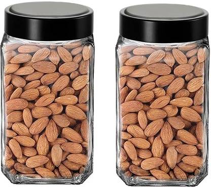 Coozico Glass Grocery Container  - 1000 ml