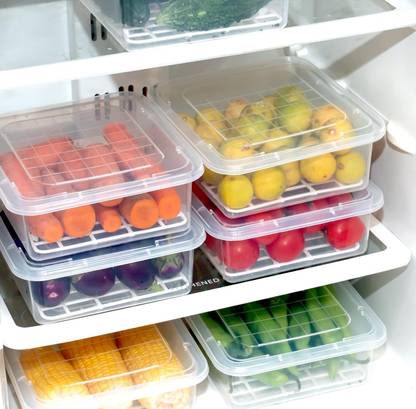 wintrezza Plastic Fridge Container  - 2500 ml