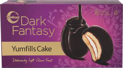 Sunfeast Dark Fantasy Yumfills Cookie Cake Biscuit