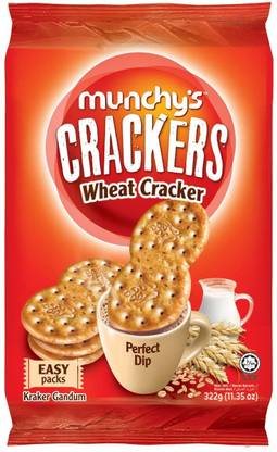Munchy's Wheat Crackers Salted Biscuit