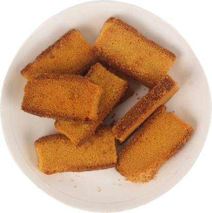 Micasa Delicious crunchy and crispy cookies / biscuits: Egg Rusk: 300 gm : Contains Egg Bakery Biscuit