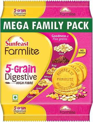 Sunfeast Farmlite 5 Grain Digestive Bakery Biscuit
