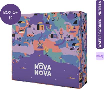 Nova nova Signature Nutella Chocolate Waffle Cookies Cookies Biscuit