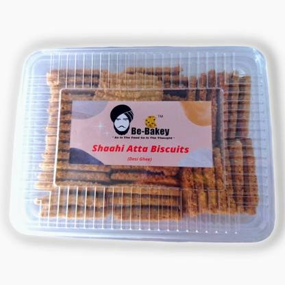 Be-bakey Desi Ghee Atta Biscuits /No Preservatives/No Maida/No Vegetable Ghee - Healthy Bakery Biscuit