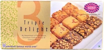 KARACHI BAKERY TRIPLE DELIGHT GOLD BISCUIT Bakery Biscuit