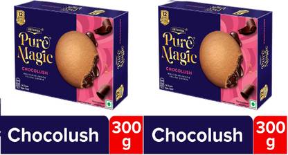 BRITANNIA Pure Magic Chocolush Cream Cracker Biscuit