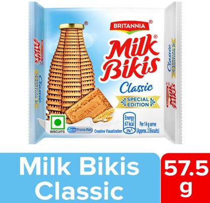 BRITANNIA Milk Bikis Classic Plain Biscuit