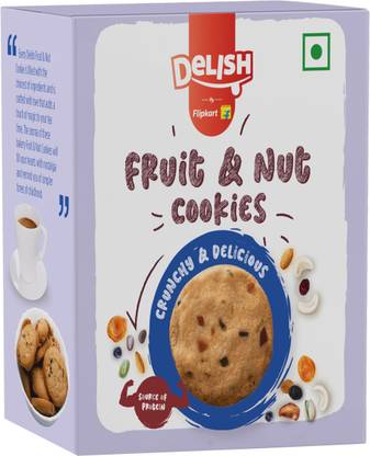 Delish by Flipkart Fruit and Nut Cookies Biscuit
