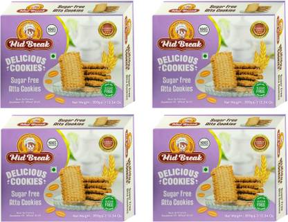 MidBreak No Sugar Atta Cookies/Biscuits Cookies Biscuit