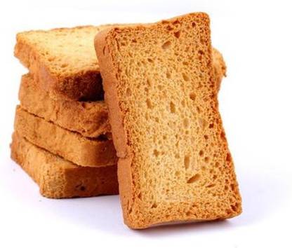 The Paratha & Ready Bites premium Tea Time Toast Suji rusk crunchy flavored Rusk Toast Bakery Biscuit Bakery Biscuit