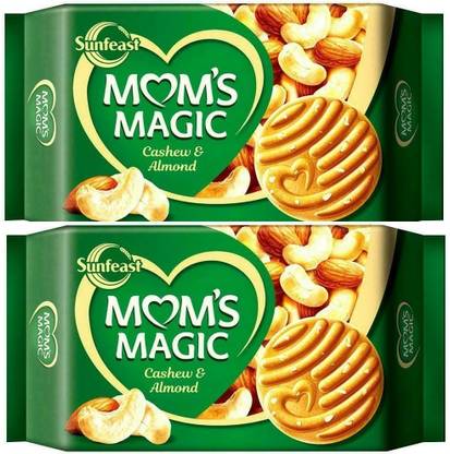 Sunfeast Mom's Magic Biscuits Cashew & Almond Combo Cookies Biscuit