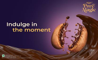 BRITANNIA Pure Magic Chocolush Biscuits Cream Filled Biscuit