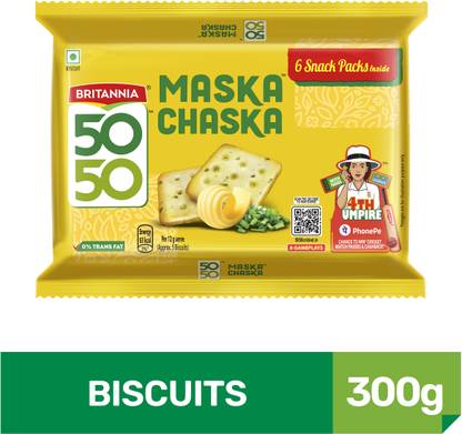 BRITANNIA 50-50 Maska Chaska Cracker