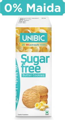 UNIBIC Sugar Free Butter Cookies Biscuit