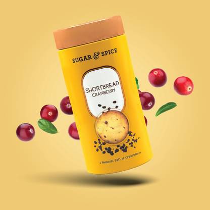 Sugar and Spice Cranberry Cookies | High Tea Cookies | Evening Snacks Cookies Biscuit