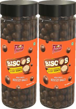 Tosca Biscos Chocolate Biscuit Balls – Chocolate Munchies Cream Cracker Biscuit