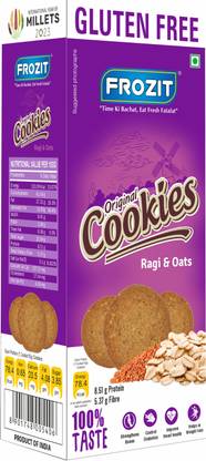 FROZIT Ragi & Oats Cookies Cookies Biscuit