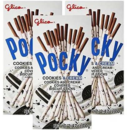 Pocky Sticks Cookies N Creme With Crispy Biscuit Cream Cracker Biscuit
