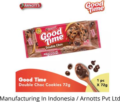 Arnott's Good Time Double Choc (IMPORTED FROM INDONESIA) Cookies Biscuit