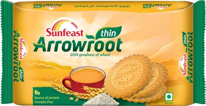 Sunfeast Thin Arrowroot Cookies Biscuit